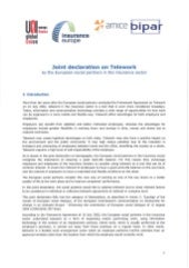 Accord de branche européen sur le t...