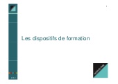 MOPA : Les dispositifs de formation...